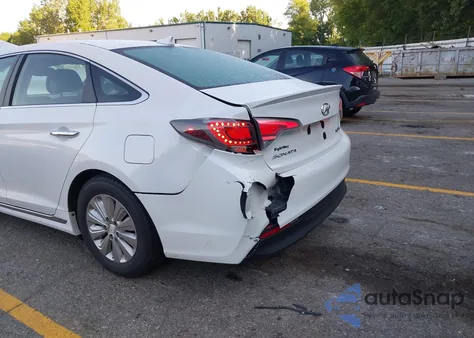 2017 Hyundai Sonata Hybrid Se from USA, damaged, VIN KMHE24L10HA055674